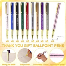 50 Set Inspirational Appreciation Gifts Bulk Include Ballpoint Pens with Thank You Gift Boxes Motivational Quote Pen Office Gift Leaving Gifts for Employee Colleagues Nurse Teacher Coworker Volunteer