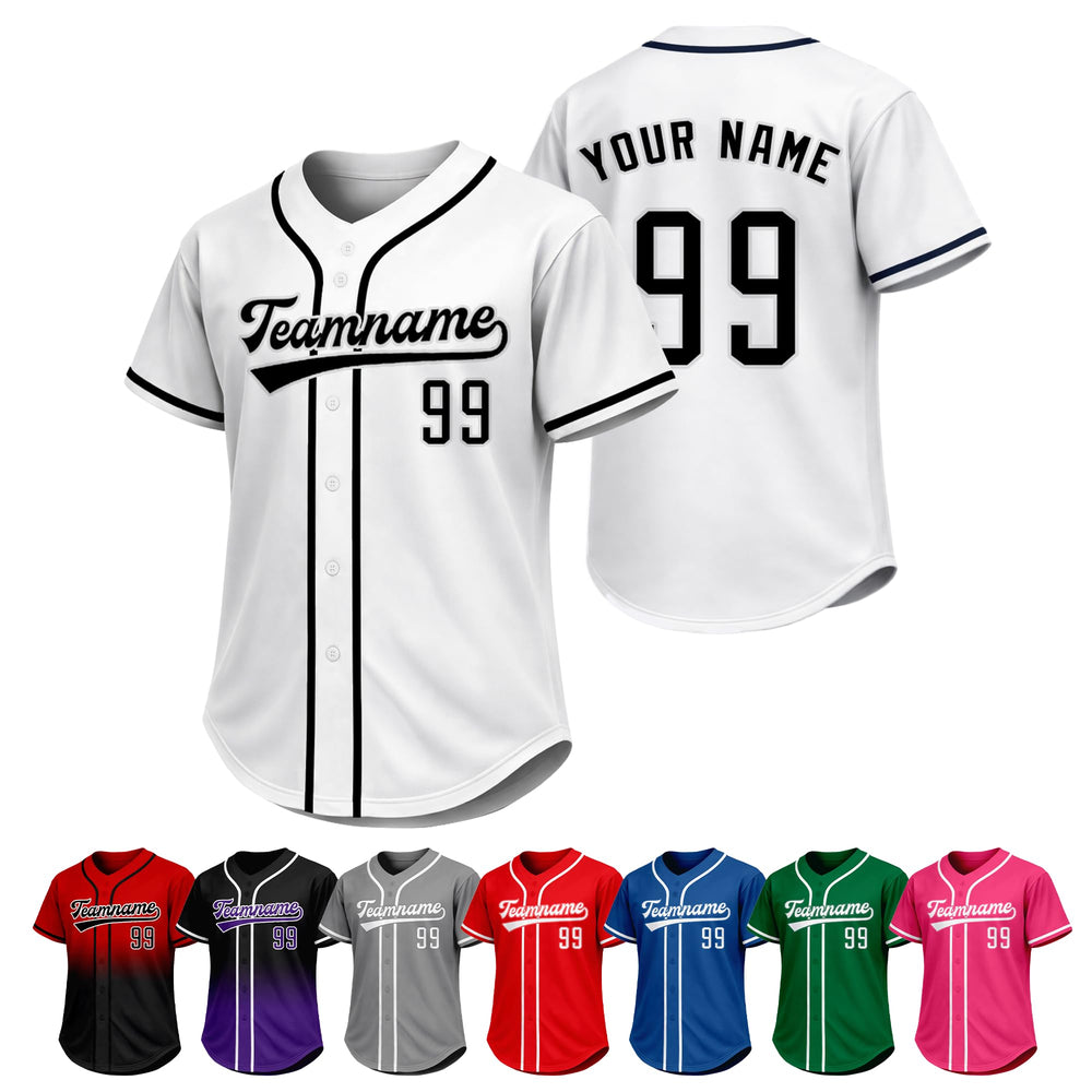 Custom Baseball Jersey Personalized Baseball Shirt Stitched Printed Team Sports Practice Uniform for Men Women Boy