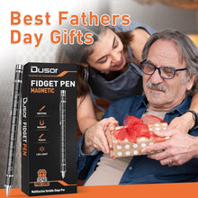 Dusor Gifts for Men Fidget Pen, Fathers Day Gift for Husband Dad Brother Boyfriend Multifunction Pen, Anniversary Birthday Fathers Day Gift from Daughter Son Wife, Graduation Gifts for Teens Him Boy
