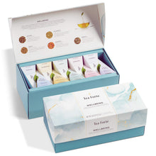 Tea Forte Premium Presentation Box Gift Set Sampler, 20 Count, Assorted Blends Individually Wrapped Handcrafted Pyramid Infuser Bags, Herbal Retreat Tea