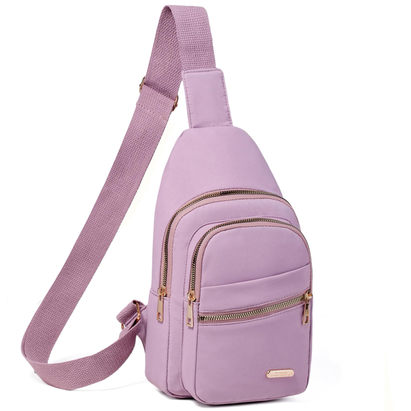 Banelu Small Sling Backpack Crossbody Bags for Women Men, Small Sling Bag Cross Body Bag Fanny Packs Crossbody Purses - Black