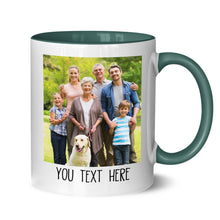 Custom Mug Upload Your Picture Personalized Coffee Mug with Photo Text Name Customized 11 Oz/15 Oz Tea Cup Unique Ideas Gifts for Men Women Mom Dad Couple Girlfriend Boyfriend Friend Family