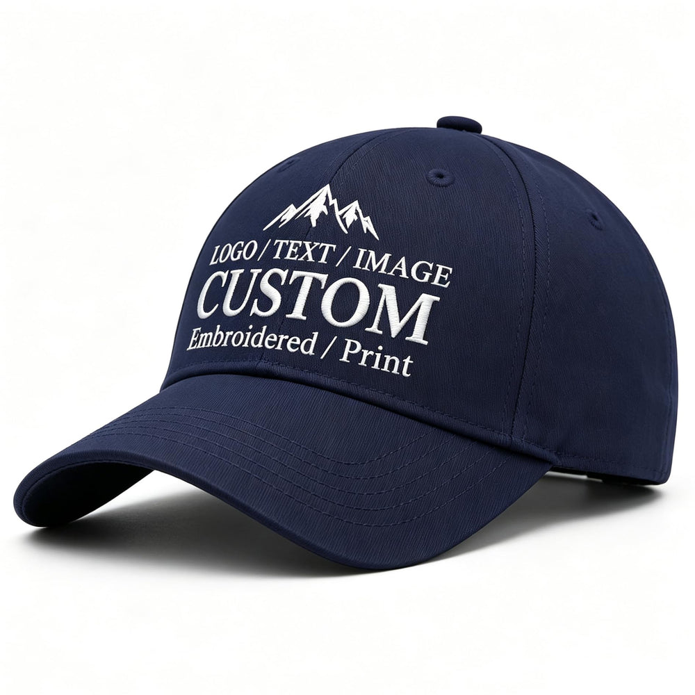 Bulk Custom Baseball Cap Personalized Hats Embroidered Hat with Your Text Logo Photo for Men Women Classic Duckbill Caps