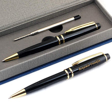 Custom Engraved Pen & Money Clip Wallet Gift Set – Personalized Ballpoint Pen with Refill, Luxury Gift Box for Men