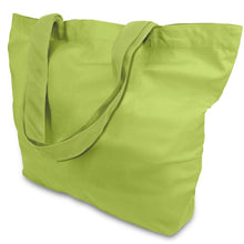 TOPDesign 1 | 3 | 6 | 12 | 24 Pack Super Strong Large 12oz Cotton Canvas Tote Bag, Reusable Grocery Shopping Cloth Bag, Fashionable Two-Tone Tote for Crafts, DIY Your Creative Designs (Pack of 1)