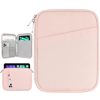 Dadanism 9-11" Tablet Sleeve Bag Carrying Case for iPad (A16) 11th Gen 11", iPad 10th Gen 10.9" Air 5/4, iPad Air M4/Pro 11", iPad 9/8/7th, Galaxy Tab A11+ Plus 11", Remarkable 2 10.3", Black