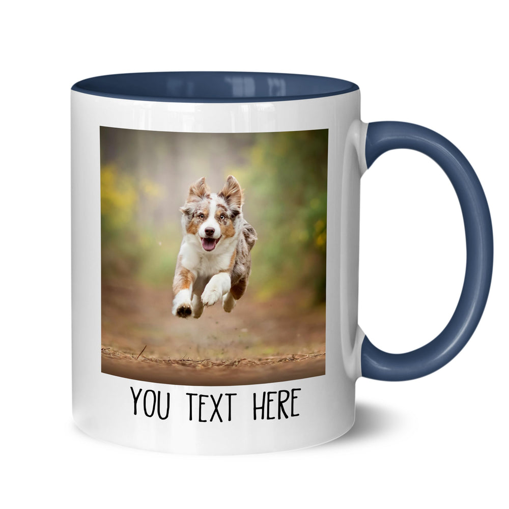 Custom Mug Upload Your Picture Personalized Coffee Mug with Photo Text Name Customized 11 Oz/15 Oz Tea Cup Unique Ideas Gifts for Men Women Mom Dad Couple Girlfriend Boyfriend Friend Family