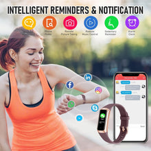 Fitness Tracker, Activity Trackers with 24/7 Heart Rate, Blood Oxygen Blood Pressure Sleep Monitor, Step Counter with 1.1" AMOLED Touch Color Screen, Calorie Pedometer Health Smart Watch for Women Men