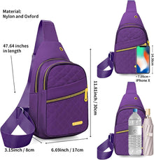 Aisijimo Small Sling Bag For Women Men Casual Crossbody Sling Backpack | Small