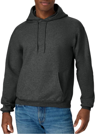 Hanes Men's EcoSmart Hoodie, Midweight Fleece, Pullover Hooded Sweatshirt
