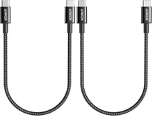 Anker USB C to USB C Cable, Type-C 60W Fast Charging Cable (6 FT, 2Pack) for iPhone 17 Series, iPad mini 6 and More (Black)