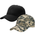 2pk Black & Digital Camo