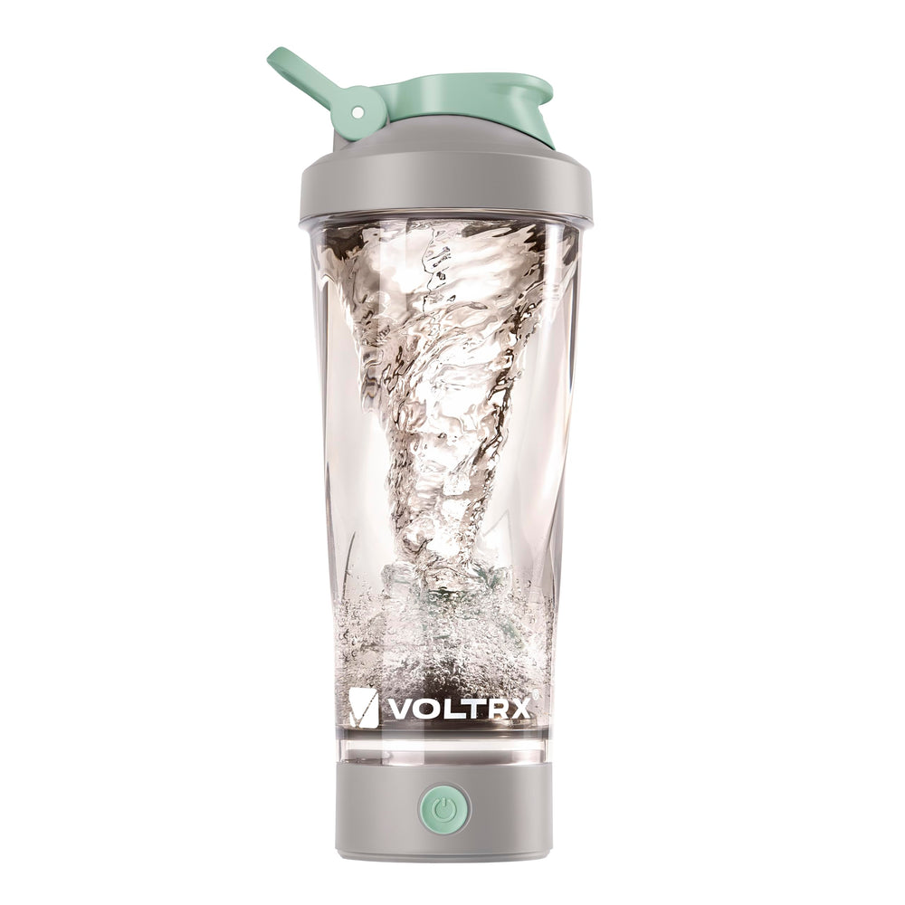 VOLTRX Premium Electric Protein Shaker Bottle, Made with Tritan - BPA Free - 24 oz Vortex Portable Mixer Cup/USB Rechargeable Shaker Cups for Protein Shakes