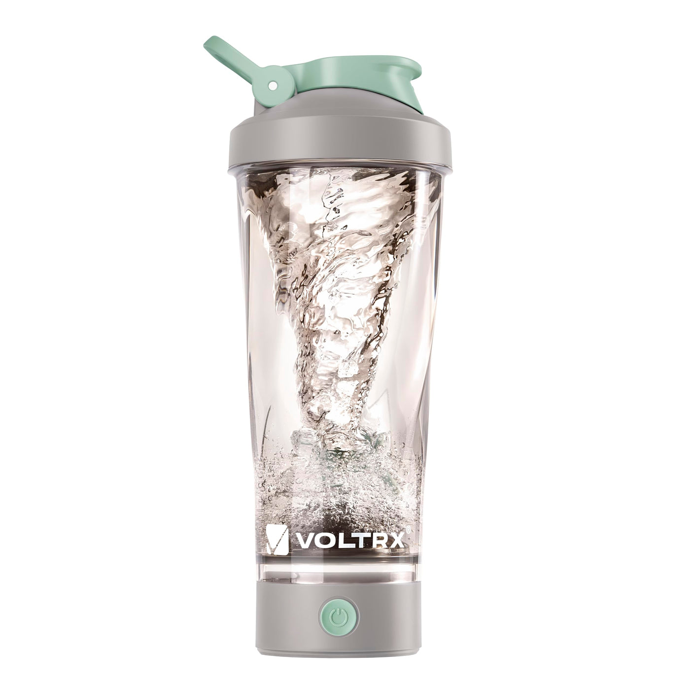 VOLTRX Premium Electric Protein Shaker Bottle, Made with Tritan - BPA Free - 24 oz Vortex Portable Mixer Cup/USB Rechargeable Shaker Cups for Protein Shakes