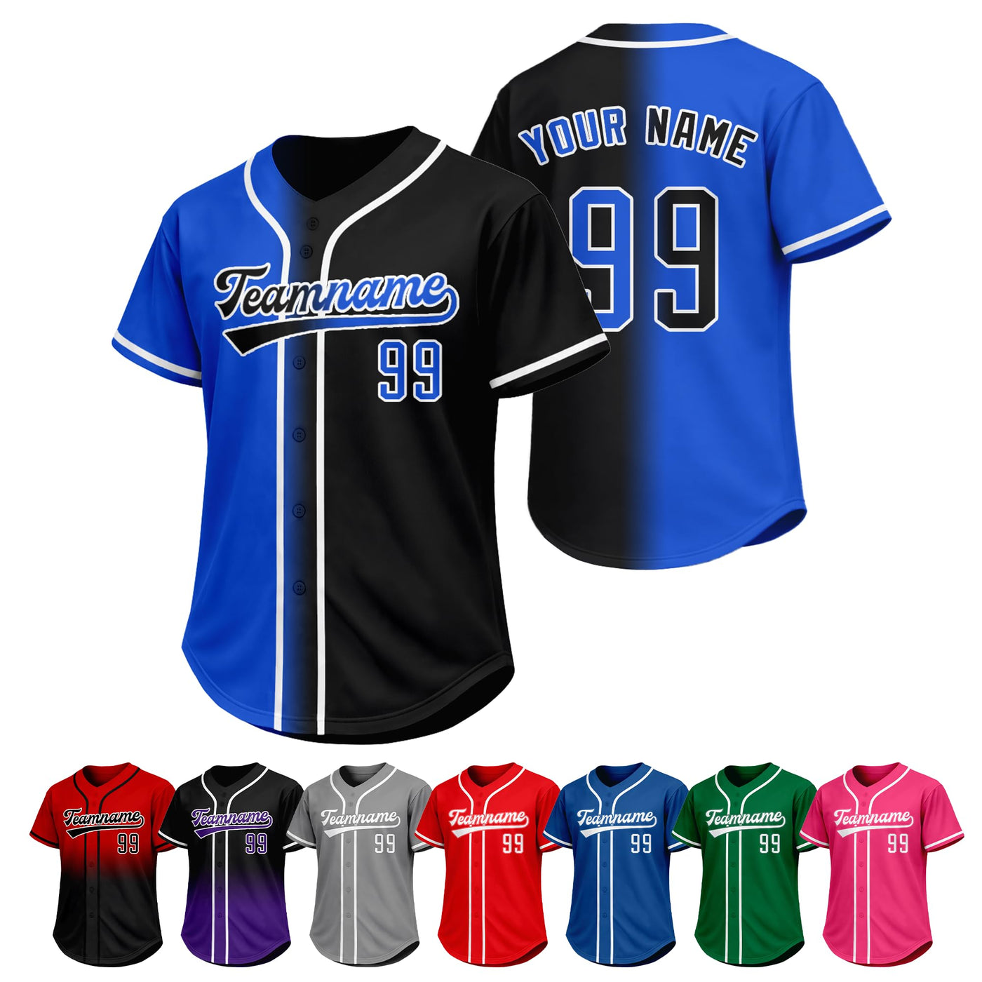 Custom Baseball Jersey Personalized Baseball Shirt Stitched Printed Team Sports Practice Uniform for Men Women Boy