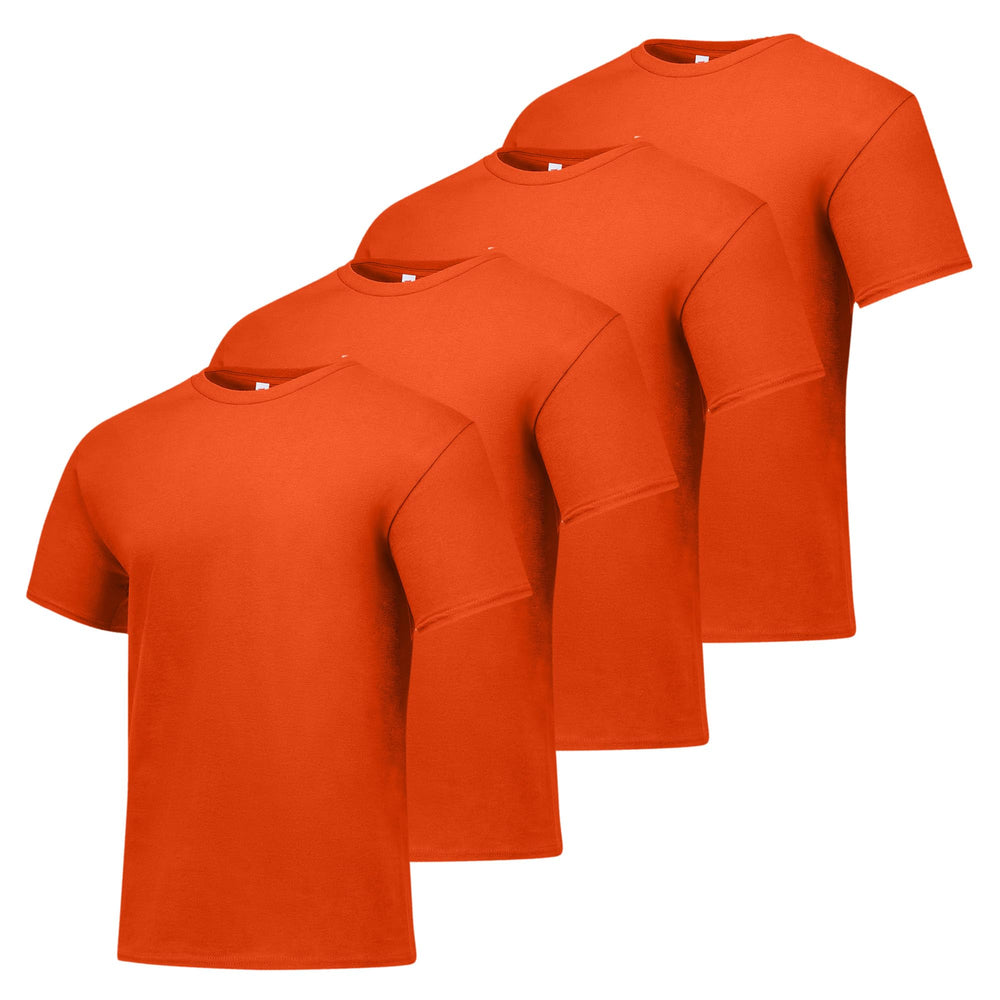 Hanes Men's Short Sleeve T-Shirt Pack, Big & Tall, Crewneck Cotton T-Shirts for Men, Value Packs