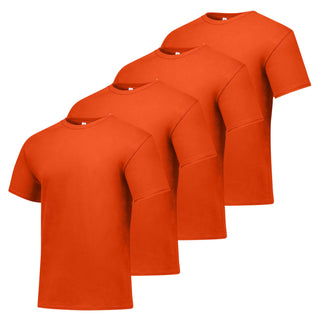 Hanes Men's Short Sleeve T-Shirt Pack, Big & Tall, Crewneck Cotton T-Shirts for Men, Value Packs