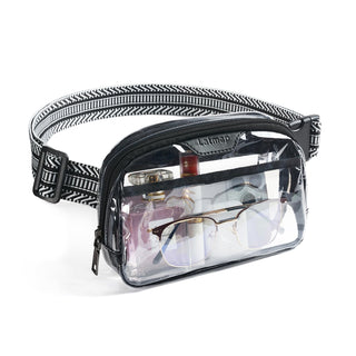 LATMAP Clear Bag for Stadium Events, Clear Purse for Women Stadium Crossbody Bag, Transparent Bag for Concerts Sports