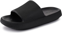 WHITIN Slippers for Women Non Slip | Cushioned Thick Sole Slides | Quick Drying Bathroom Sandals
