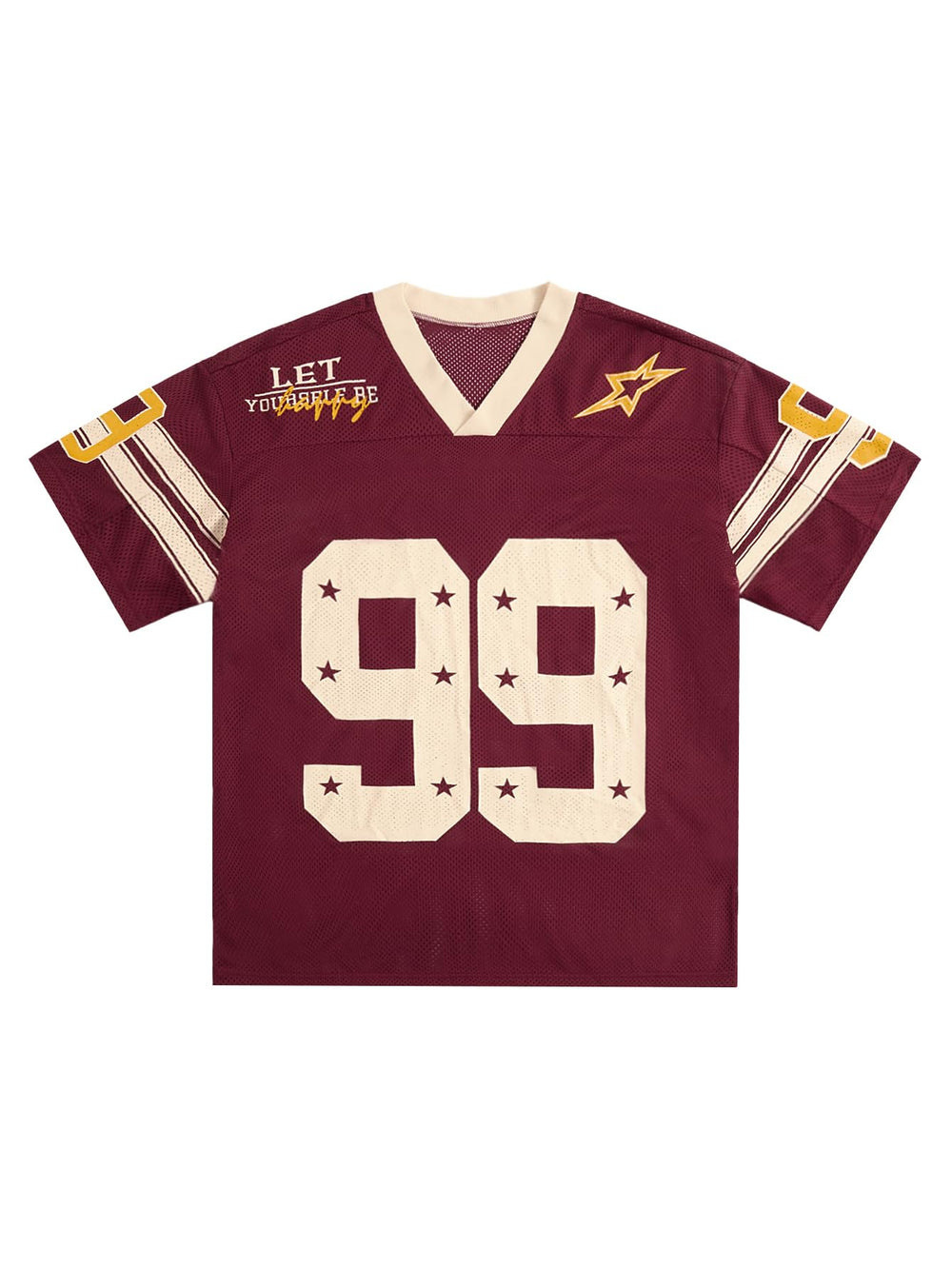 SOLY HUX Mens Jersey Y2k Baggy Shirts Graphic Tees Oversized V Neck Tshirts Summer Tops
