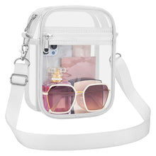 Clear Bag Stadium Approved Clear Purse for Women Clear Crossbody Bag for Stadium Events Concerts Festivals