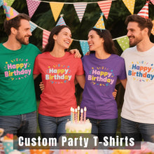 Custom T Shirts Front Back for Men Women Personalized T-Shirt Add Your Own Design with Image Text Logo Tee Tops