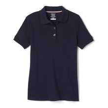 French Toast Girls' Short Sleeve Picot Collar Polo School Uniform Shirt (Standard and Plus)