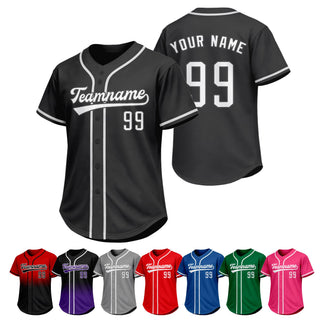 Custom Baseball Jersey Personalized Baseball Shirt Stitched Printed Team Sports Practice Uniform for Men Women Boy