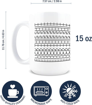 Hogg Hidden Message Coffee Mug, 15 oz Ceramic Sarcastic Coffee Cup, Gag Gifts for Women, White Elephant Gifts, Secret Message Cup, Funny Mug, Adult Humor, Humor Gift for Women, Novelty Items