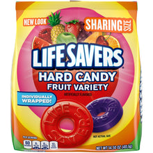 Life Savers, Wint-O-Green Summer Candy Individually Wrapped Hard Mints, Sharing Size, 13 Ounce