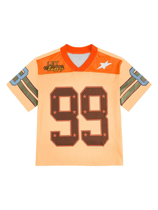 SOLY HUX Mens Jersey Y2k Baggy Shirts Graphic Tees Oversized V Neck Tshirts Summer Tops