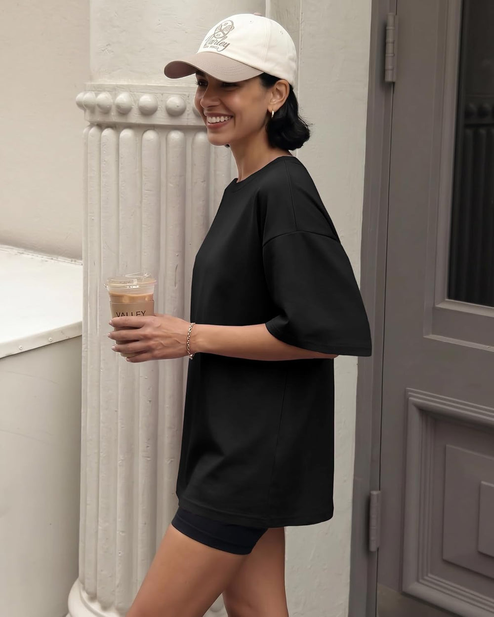 GAYHAY Oversized Tshirts for Women - Spring Summer Workout Clothes Short Sleeve Tops Crew Neck Tee Shirts Fashion Casual 2026