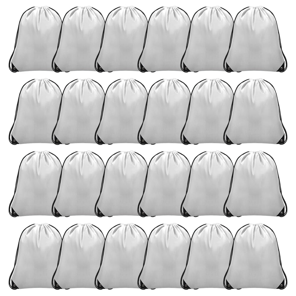 Grneric Drawstring Backpack Bulk 6 PCS, Drawstring Bags String Backpack Cinch Sack Gym Bags for Sport Trip Beach Swimming, 6 Color