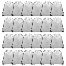 Grneric Drawstring Backpack Bulk 6 PCS, Drawstring Bags String Backpack Cinch Sack Gym Bags for Sport Trip Beach Swimming, 6 Color