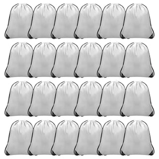 Grneric Drawstring Backpack Bulk 6 PCS, Drawstring Bags String Backpack Cinch Sack Gym Bags for Sport Trip Beach Swimming, 6 Color