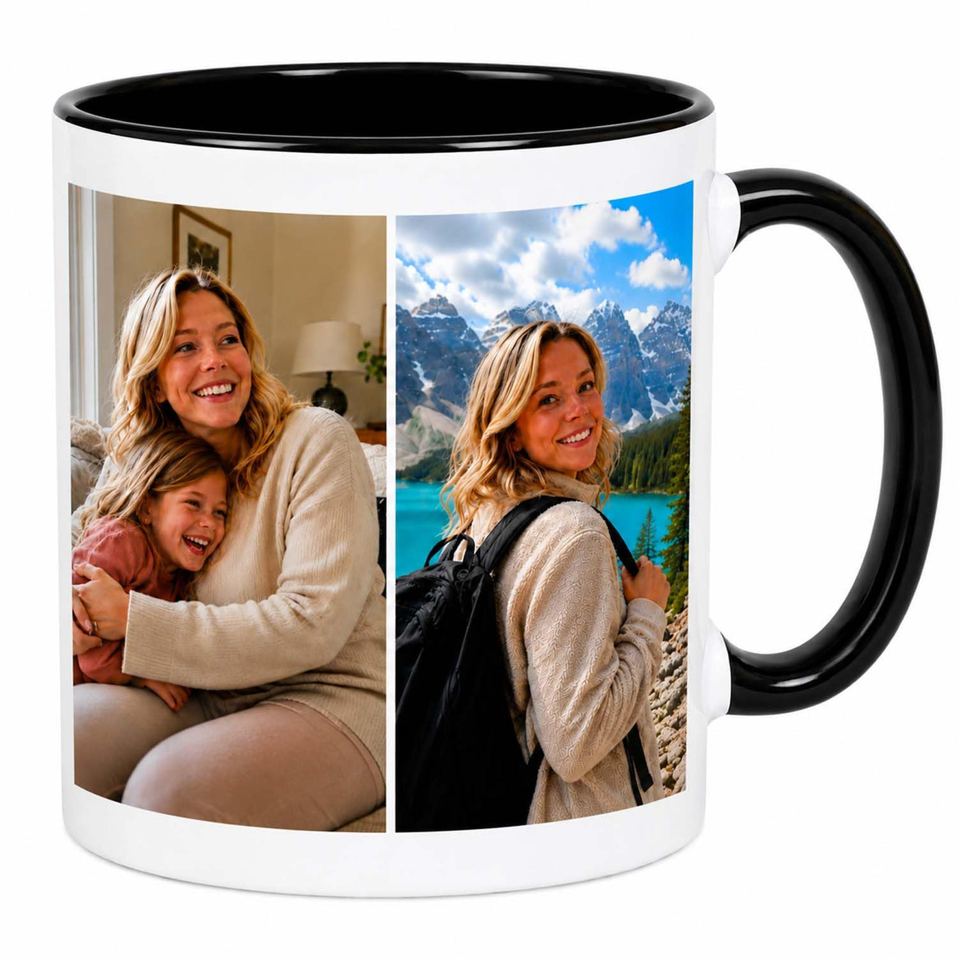 Custom Mug, Customized 15oz Photo Coffee Mug Personalized 11 Oz Ceramic Mug with Photo, Taza Personalizadas for Men Women Family
