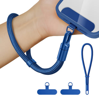 Anti Theft Phone Wrist Strap With 2 Metal Tether Tabs，Adjustable Wristlet & Hand Cell Phone Lanyard for Women and Men