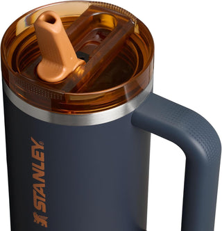 STANLEY Quencher ProTour Flip Straw Tumbler with Leakproof Lid 30 oz | Built-in Straw and Handle | Cup Holder Compatible for Travel | insulated Stainless Steel Cup | BPA-Free | Twilight VRT