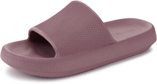 WHITIN Slippers for Women Non Slip | Cushioned Thick Sole Slides | Quick Drying Bathroom Sandals