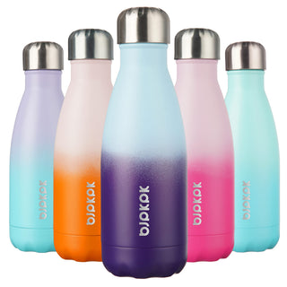 BJPKPK 17oz Insulated Water Bottles Stainless Steel Sports Water Bottles Keep Cold and Hot for Travel Dishwasher Safe,Olive Green