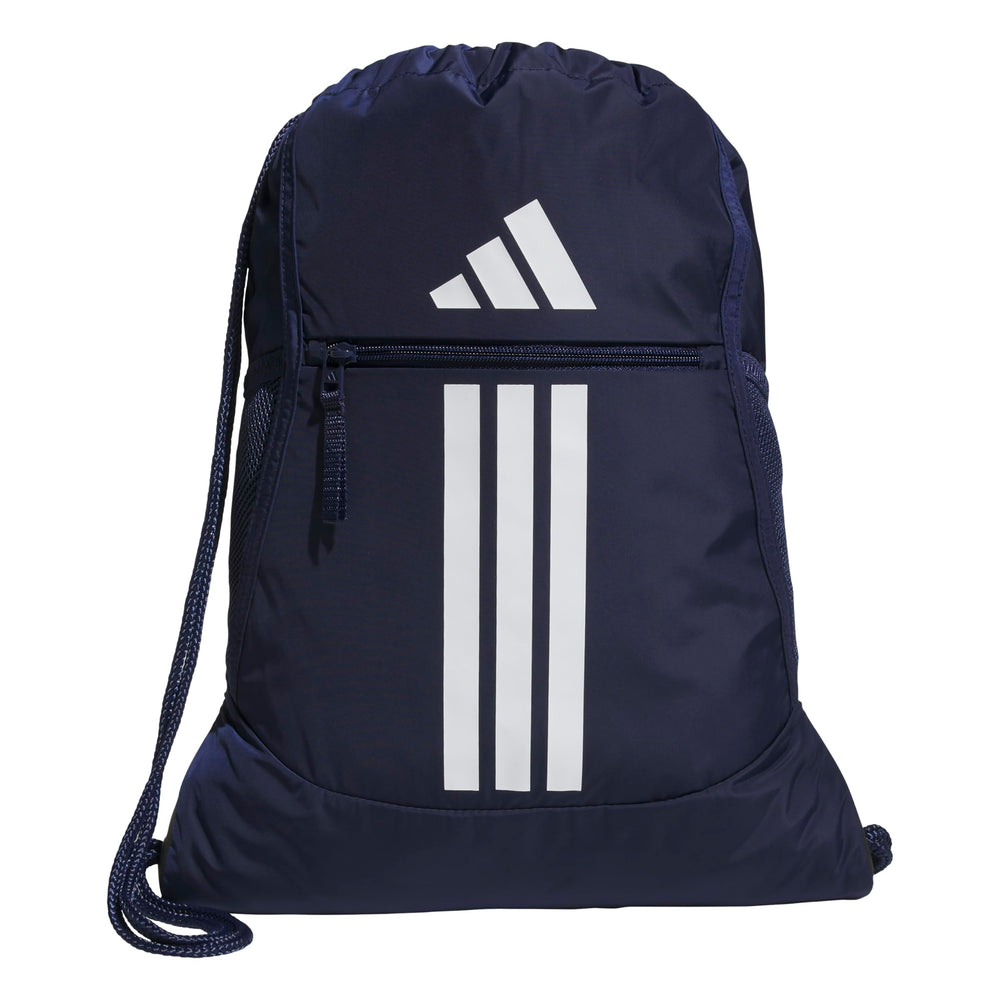 adidas Alliance Sackpack – Drawstring Backpack for Sports, Small Gym Bag