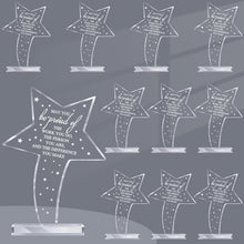 Bucherry 10 Pcs Employee Appreciation Awards for Coworker Acrylic Thank You Trophy May You Be Proud of The Work You Do Sign Prizes Retirement Goodbye Farewell Gift for Women Men(Stylish)