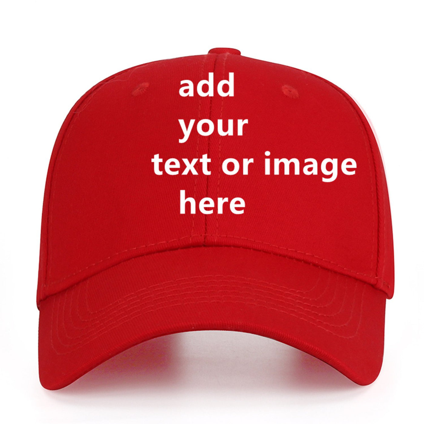 Custom Baseball Cap with Your Text for Men Women,Personalized Adjustable Trucker Caps Casual Sun Peak Hat for Gifts