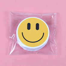 50PCS Smiling Stickers, Cute Water Bottle Stickers for Kids, for Teaching Rewards, Notebooks, Stationery, Luggage, Cartoon PVC Happy Stickers