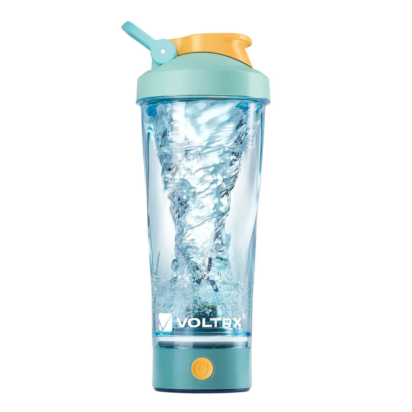 VOLTRX Premium Electric Protein Shaker Bottle, Made with Tritan - BPA Free - 24 oz Vortex Portable Mixer Cup/USB Rechargeable Shaker Cups for Protein Shakes