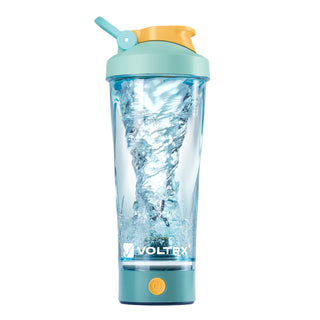 VOLTRX Premium Electric Protein Shaker Bottle, Made with Tritan - BPA Free - 24 oz Vortex Portable Mixer Cup/USB Rechargeable Shaker Cups for Protein Shakes