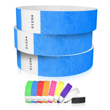 600 WristCo Tyvek Wristbands for Events, 6-Color Variety Pack – Tamper-Proof Design Prevents Reuse – Premium-Grade Bracelets for Hospital & Medical ID, Party, VIP Identification
