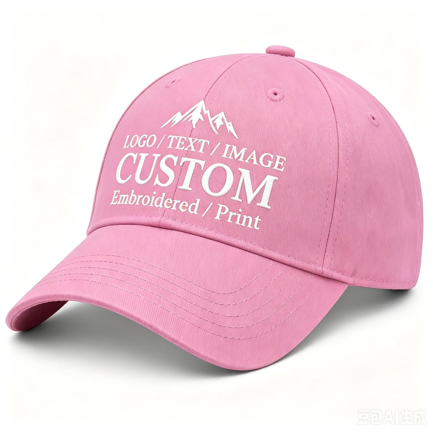 Bulk Custom Baseball Cap Personalized Hats Embroidered Hat with Your Text Logo Photo for Men Women Classic Duckbill Caps