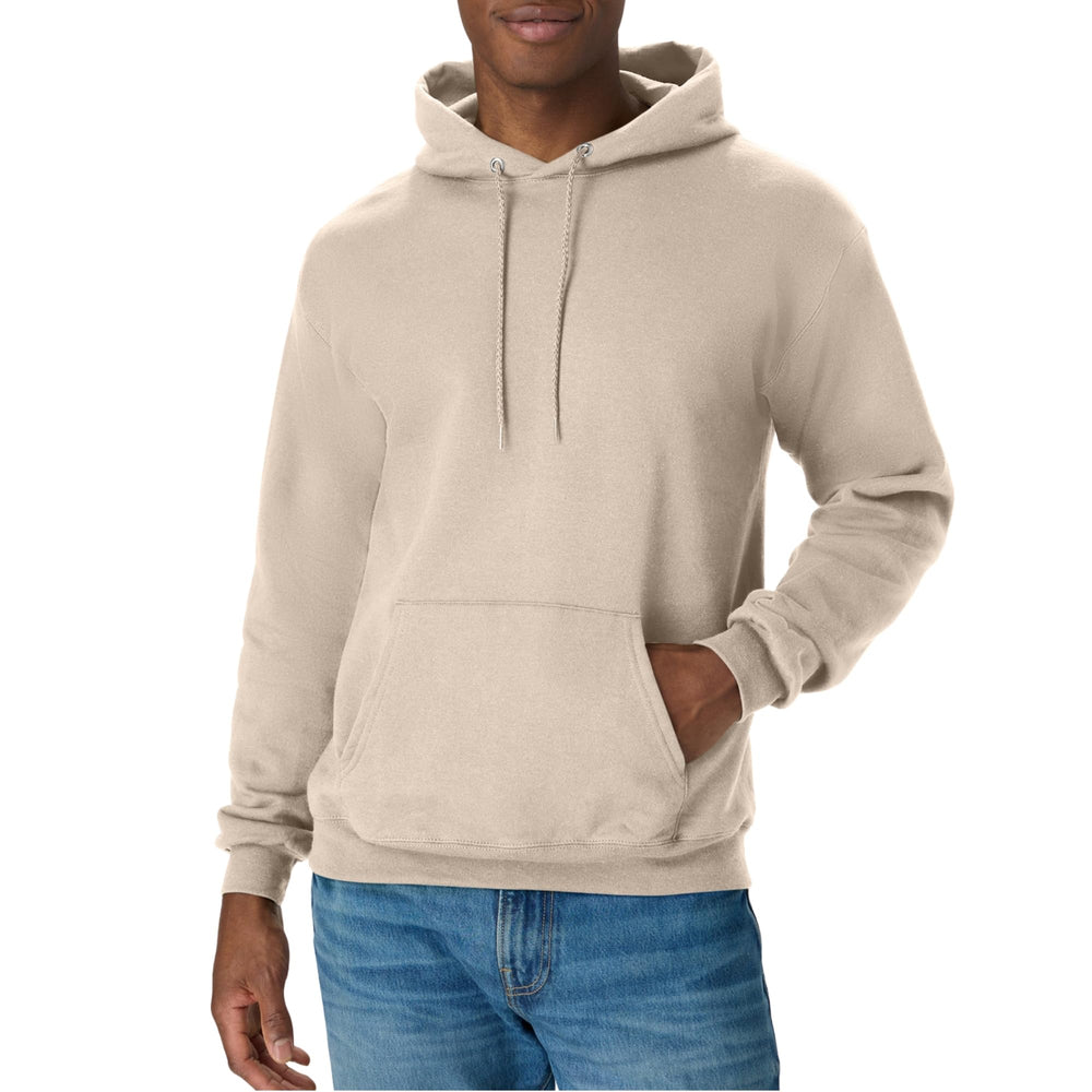 Hanes Men's EcoSmart Hoodie, Midweight Fleece, Pullover Hooded Sweatshirt