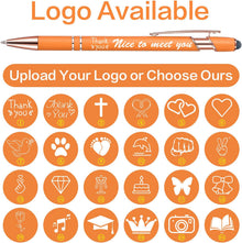Bulk Custom Pens Personalized, Customized Pens with Name/Logo Printing Perfect for Business, Birthday, Wedding, Graduation Gifts & Party Events 5 to 2000 Pieces Pack Ballpoint Pens